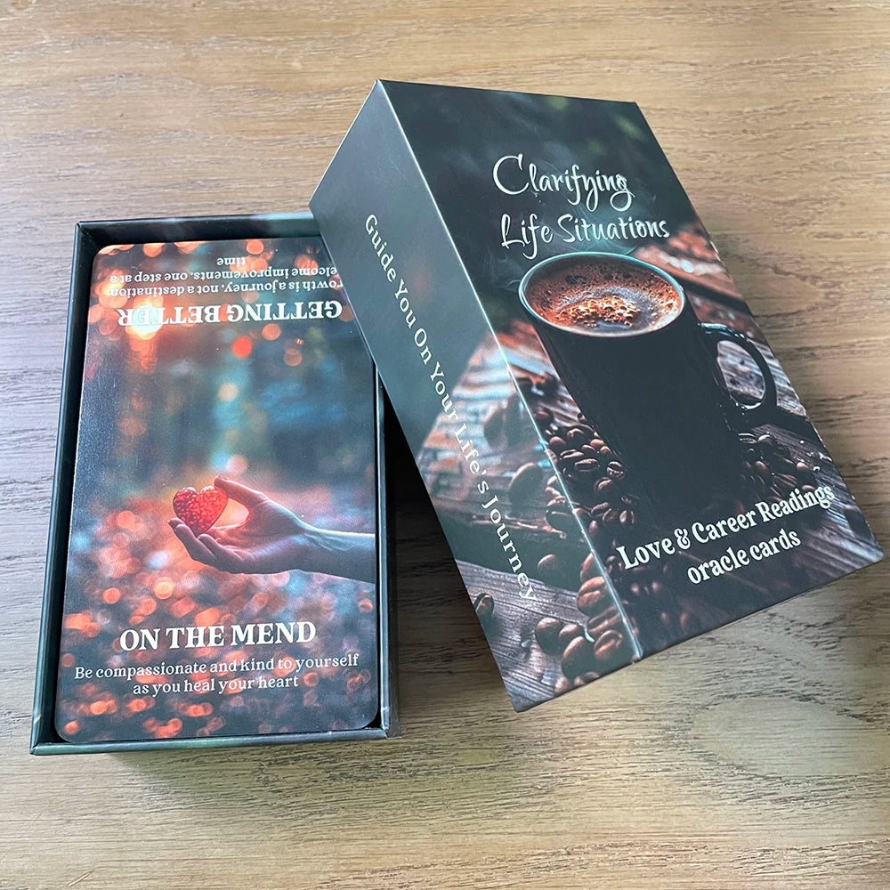 Clarifying Life Situations Oracle Deck — 80 Card Guidance Deck for Love, Career, Spiritual Growth & Personal Reflection