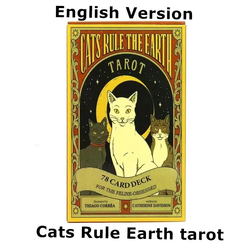 Cats Rule the Earth Tarot: 78-Card Deck and Guidebook for the Feline-Obsessed