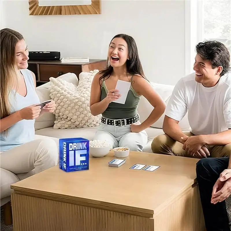 Drink IF... Adult Drinking Game — Hilarious Party Cards for Spicy Questions, Dares & Game Nights