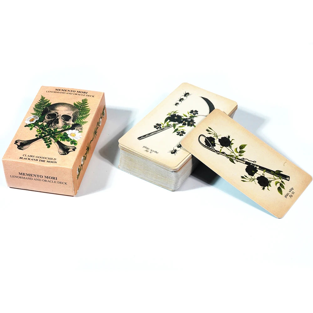 Memento Mori Lenormand & Oracle Deck – Spiritual Divination Cards