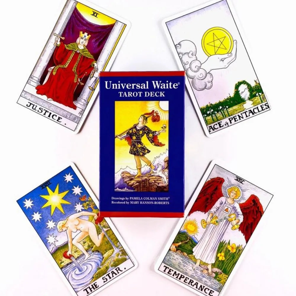 Universal Tarot Deck | Classic 78 Card Tarot Set for Beginners & Readings
