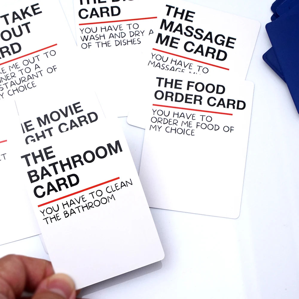 Naughty & Cheeky Couples Card Game – Romantic Date Night Challenge Deck