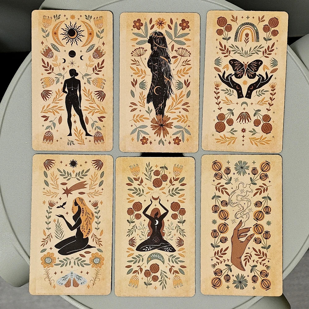 Witch Magick Oracle Deck — 40 Inspiration Cards with Empowering Messages for Intuition, Reflection & Personal Growth